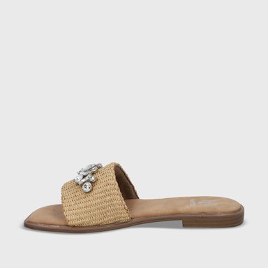 SANDALIA PLANO RAFIA MUJER 55220 - 5