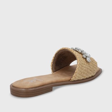 SANDALIA PLANO RAFIA MUJER 55220 - 6