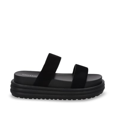 SANDALIA PLATAFORMA NEGRA MUJER GOTTA 42021 - 1