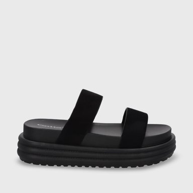 SANDALIA PLATAFORMA NEGRA MUJER GOTTA 42021 - 2