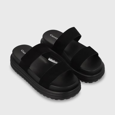SANDALIA PLATAFORMA NEGRA MUJER GOTTA 42021 - 4