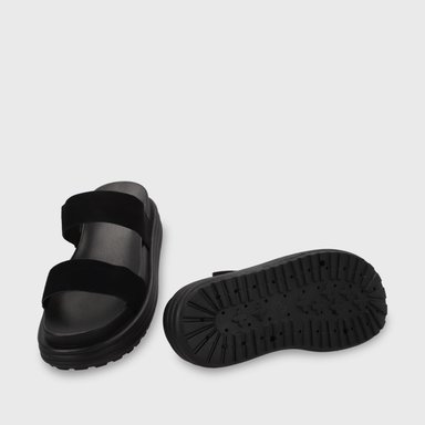 SANDALIA PLATAFORMA NEGRA MUJER GOTTA 42021 - 8