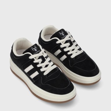 ZAPATILLA PLATAFORMA NEGRA MUJER 58030 - 3
