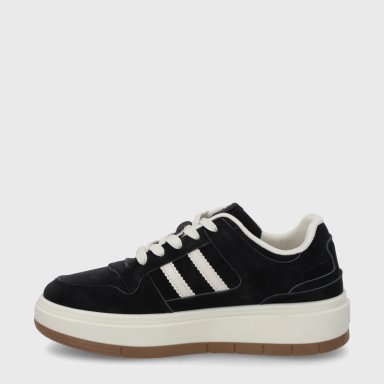 ZAPATILLA PLATAFORMA NEGRA MUJER 58030 - 4