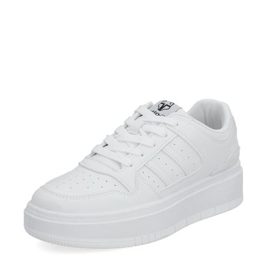 ZAPATILLA PLATAFORMA BLANCA MUJER 58030 - 2