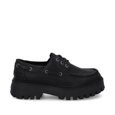 ZAPATO PLATAFORMA NEGRO MUJER 46302 - 2