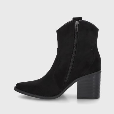 BOTIN TACO NEGRA MUJER 53780 - 4