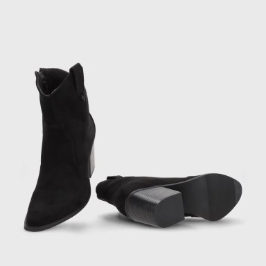 BOTIN TACO NEGRA MUJER 53780 - 7