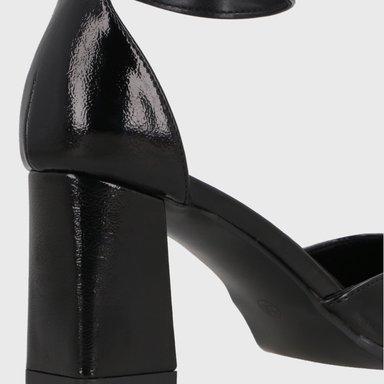 ZAPATO TACO NEGRO MUJER 64090 - 6