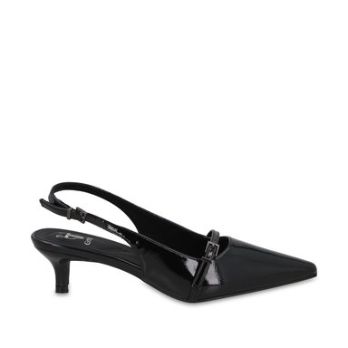 ZAPATO TACO NEGRO MUJER 64800 - 1