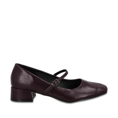ZAPATO TACO BURDEO MUJER 65800 - 1
