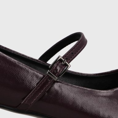 ZAPATO TACO BURDEO MUJER 65800 - 6