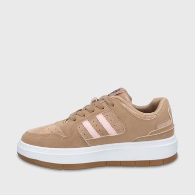ZAPATILLA PLATAFORMA BEIGE MUJER 58030 - 4