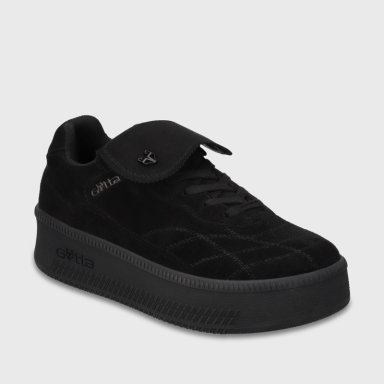 ZAPATILLA PLATAFORMA NEGRA MUJER 67311 - 2