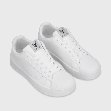 ZAPATILLA BLANCA MUJER 6803006 - 3