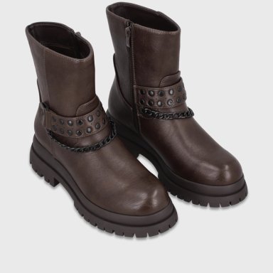 BOTIN PLATAFORMA CAFE  MUJER 6584153 - 3