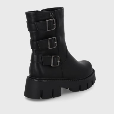 BOTIN PLATAFORMA NEGRO MUJER 55261 - 5
