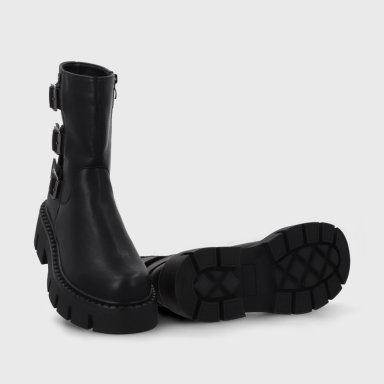 BOTIN PLATAFORMA NEGRO MUJER 55261 - 7