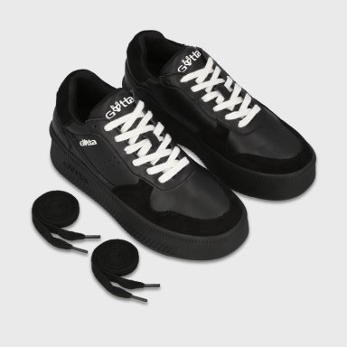 ZAPATILLA PLATAFORMA NEGRA MUJER 67313 - 3