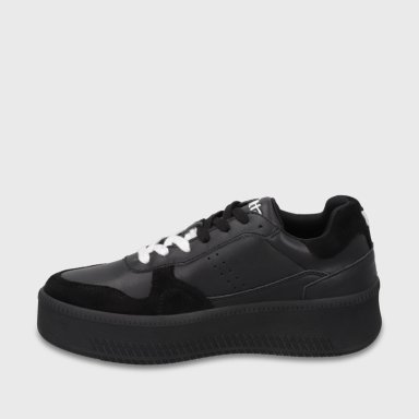 ZAPATILLA PLATAFORMA NEGRA MUJER 67313 - 4