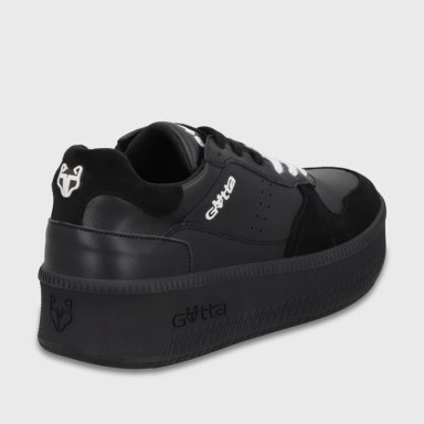 ZAPATILLA PLATAFORMA NEGRA MUJER 67313 - 5
