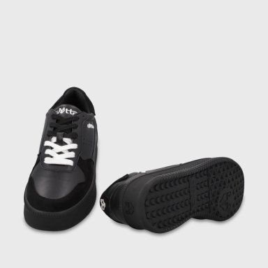 ZAPATILLA PLATAFORMA NEGRA MUJER 67313 - 7