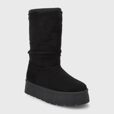 BOTA PLATAFORMA NEGRA MUJER 48114 - 2