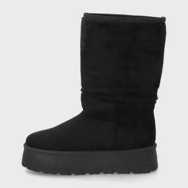 BOTA PLATAFORMA NEGRA MUJER 48114 - 4