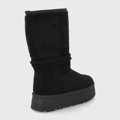 BOTA PLATAFORMA NEGRA MUJER 48114 - 5