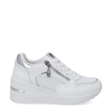 ZAPATILLA PLATAFORMA BLANCA  MUJER 58040 - 1