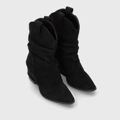 BOTA TACO NEGRA MUJER 53781 - 3