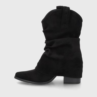 BOTA TACO NEGRA MUJER 53781 - 4