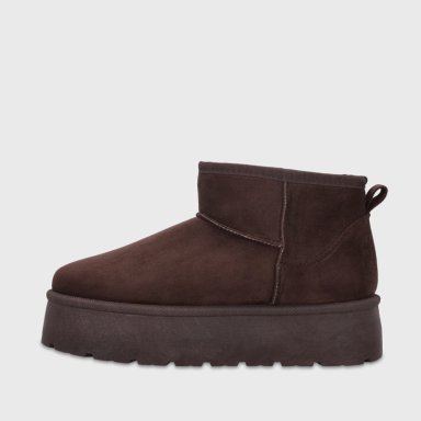 BOTIN PLATAFORMA CAFE  MUJER 4811153 - 4