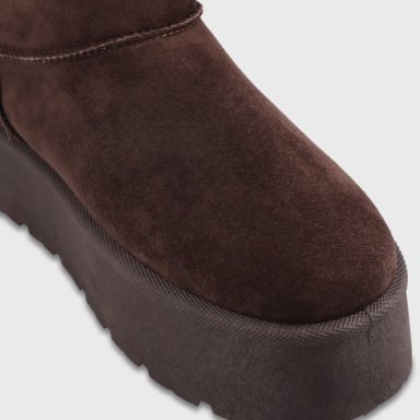 BOTIN PLATAFORMA CAFE  MUJER 4811153 - 6