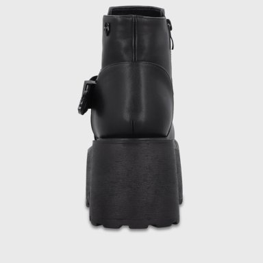 BOTIN PLATAFORMA NEGRO MUJER 1517B01 - 5