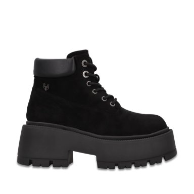 BOTIN PLATAFORMA NEGRO MUJER 6585001 - 1