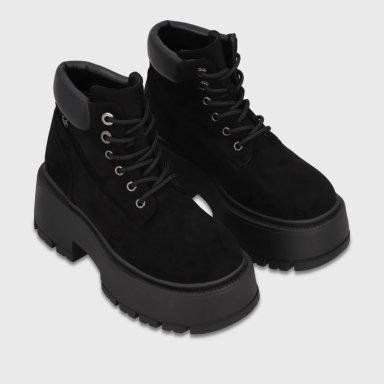BOTIN PLATAFORMA NEGRO MUJER 6585001 - 3