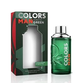 PERFUME BENETTON UNITED COLORS GREEN HOMBRE EDT 200 ML - 1