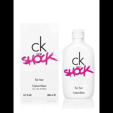 PERFUME CALVIN KLEIN CK SHOCK MUJER EDT 200 ML - 1