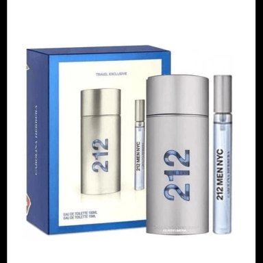 PERFUME CAROLINA HERRERA 212 ESTUCHE HOMBRE EDT 100 ML + 10 ML - 1