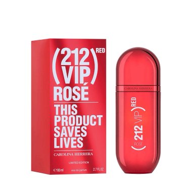 PERFUME CAROLINA HERRERA 212 VIP ROSE RED LIMITED EDITION MUJER EDP 80 ML - 1
