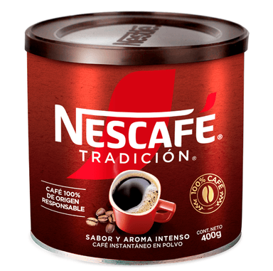 CAFÉ NESCAFÉ TRADICIÓN 400G X2 TARROS - 2