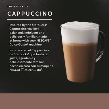 STARBUCKS NESCAFÉ DOLCE GUSTO CAPPUCCINO X3 CAJAS - 3