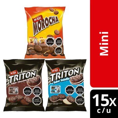 GALLETAS MCKAY TRITON & MOROCHA X45 UNIDADES - 1