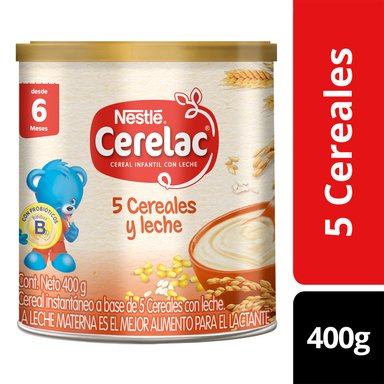 CEREAL INFANTIL CERELAC® 5 CEREALES 400G - 1