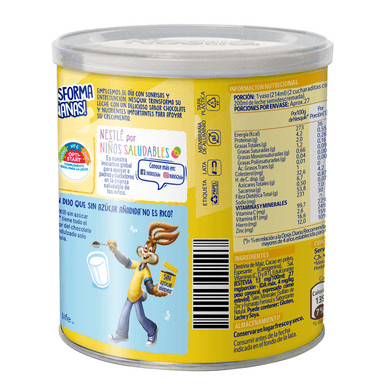 SABORIZANTE PARA LECHE NESQUIK CHOCOLATE SIN AZÚCAR AÑADIDA TARRO 350G X2 UNIDADES - 2