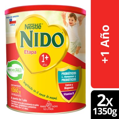 LECHE EN POLVO 1+ PROTECTUS AVANZADO TARRO 1350G X2 - 1