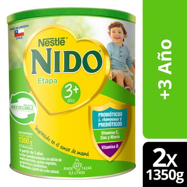 LECHE EN POLVO 3+ PROTECTUS AVANZADO TARRO 1350G PACK X2 - 1