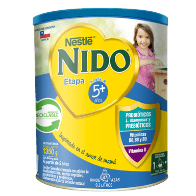 LECHE EN POLVO NIDO® ETAPA 5+ PROTECTUS AVANZADO TARRO 1350G - 1