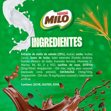 PACK 4 SABORIZANTE CHOCOLATE MILO ® NESLTÉ ACTIV GO® 1000 GR - 4